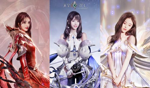 鞠婧祎倾情力荐《天空之门》手游今日全平台公测